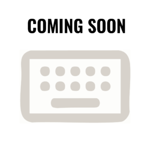 icon writers - graphic with the words “COMING SOON” above a simple outlined illustration of a keyboard on a plain background.