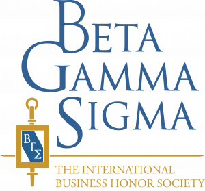 Beta Gamma Sigma Stacked Logos