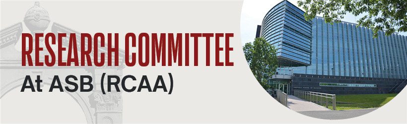 Research Committee at ASB (RCAA)