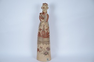 Unknown artist, Muneca, ceramic, Mexico, Rodman Collection
