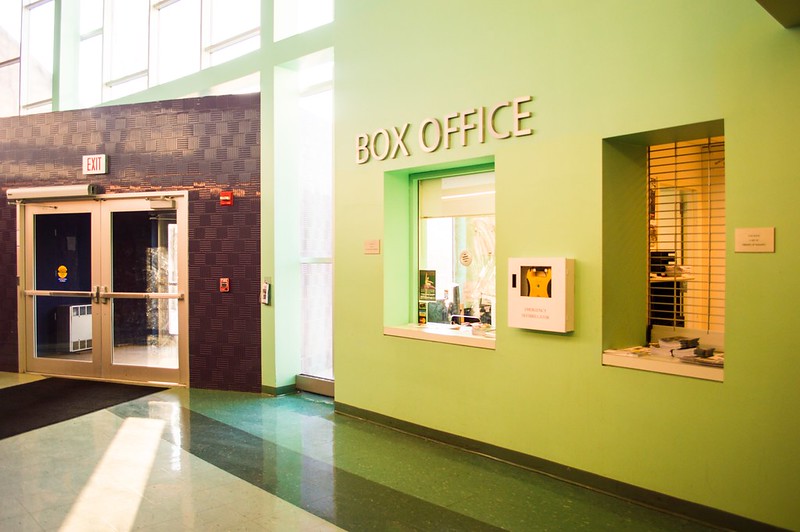 Box office in the Berrie Center at Ramapo College