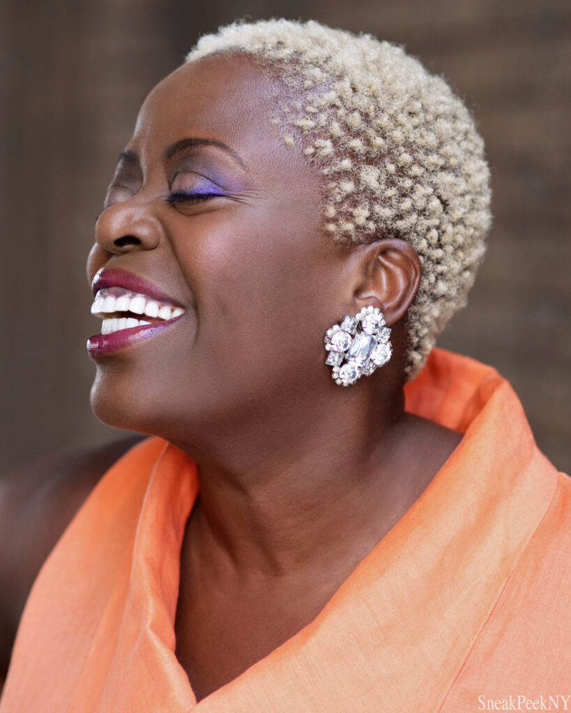 Lillias White laughing