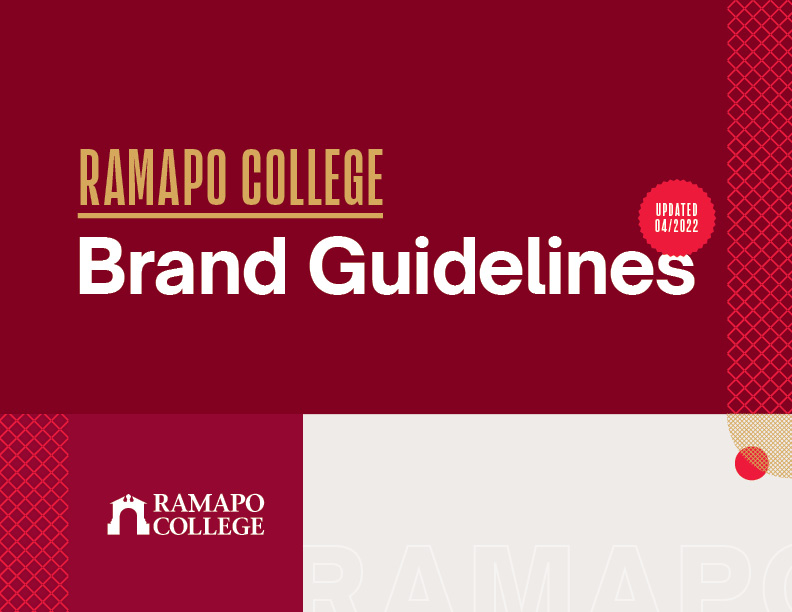 Ramapo College's Brand Guidelines cover image