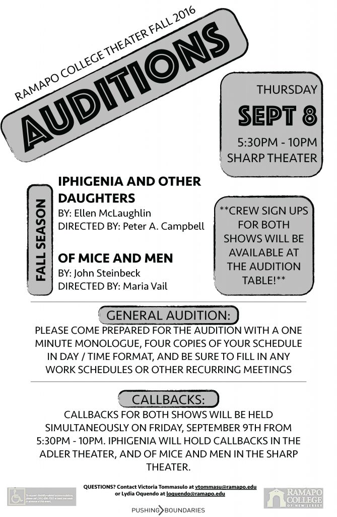 THEA-Audition Poster