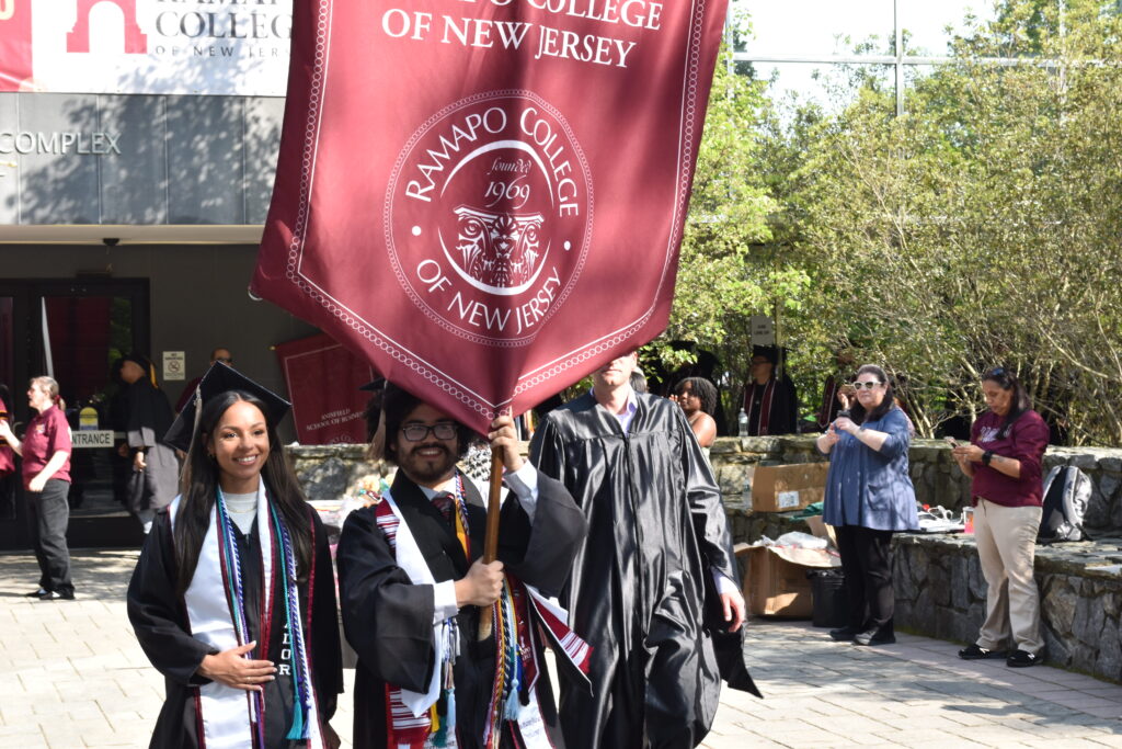 Arching Commencement Ramapo College of New Jersey