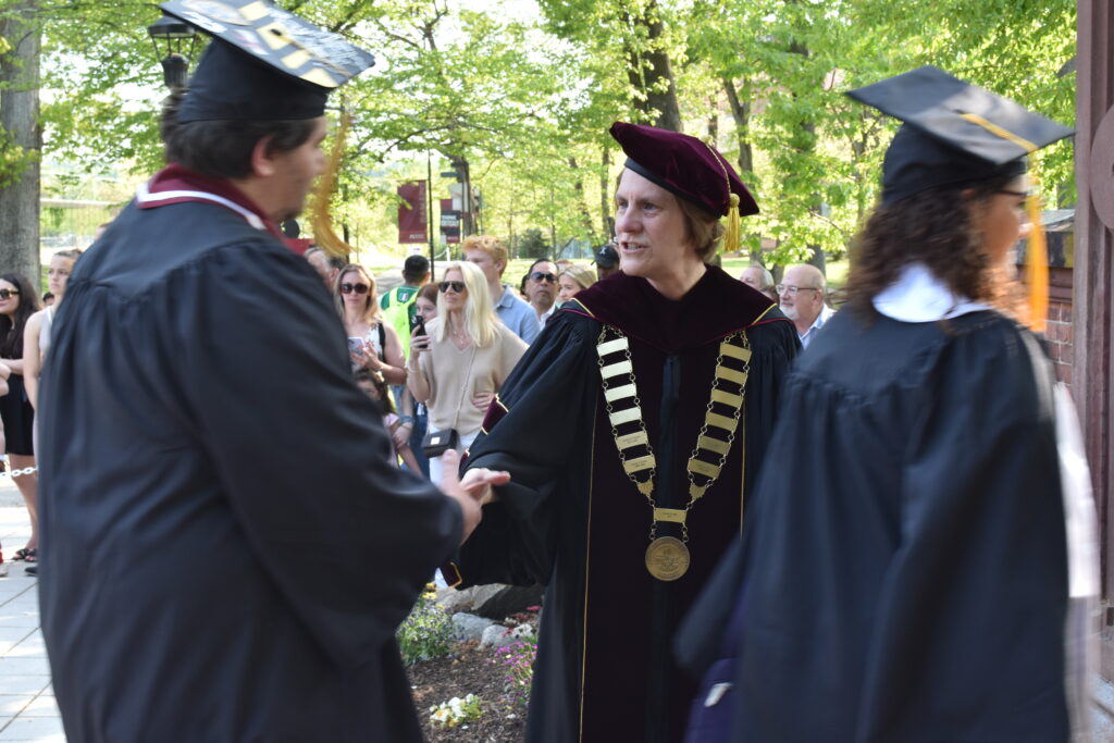 Arching Commencement Ramapo College of New Jersey