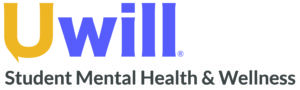 Uwill, free telehealth counseling logo
