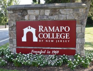Ramapo College Sign
