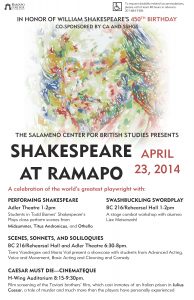 Shakespeare at Ramapo 2014