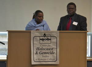 Eugenie Mukeshimana and Telesphore Kagaba