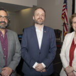 Ambassador Jakub Kulhánek, President Cindy Jebb, Director Jacob Labendz