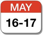 Calendar image: May 16-17
