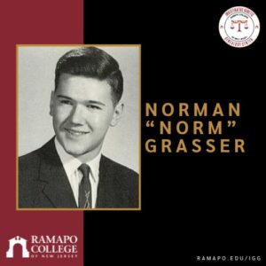 high school photo of Norman Grasser