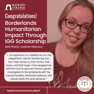 Photo of the Winner of the 2025 Scholarship, Gretchen Robinson