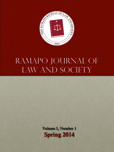Archived Journals - Ramapo Journal of Law & Society || Ramapo College ...