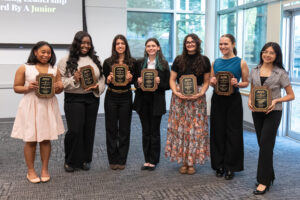 This photo is a collection of Sophomore Award winners at the 2026 RCNJ Student Leadership Awards