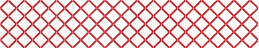 red crosshatch bar