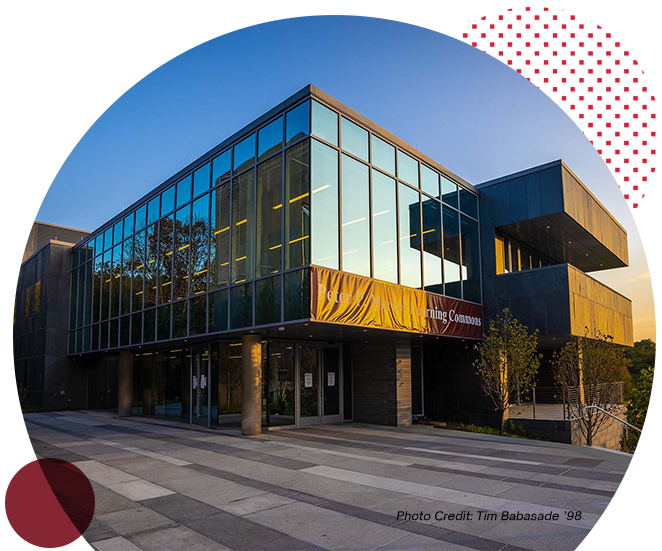 Photo of the Learning Commons Building