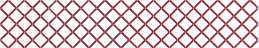 red crosshatch bar