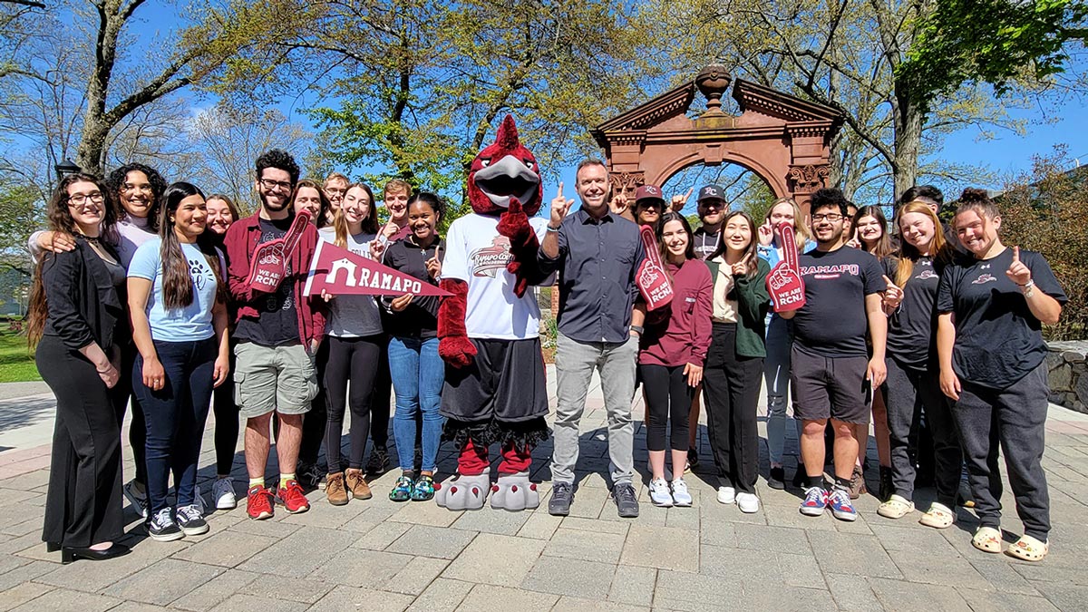 The College Tour cast and students