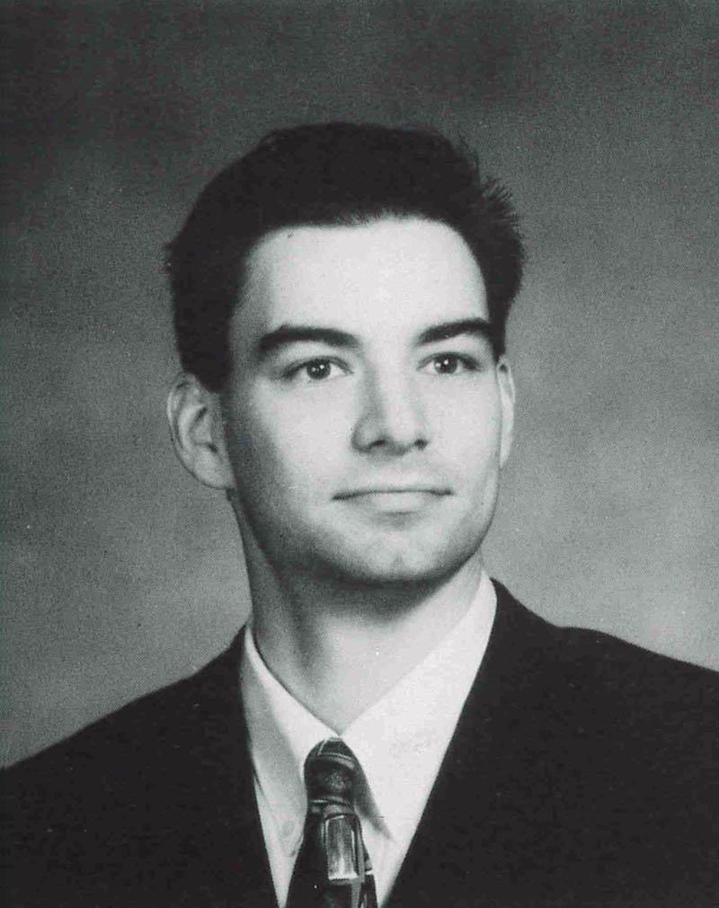 Bryan Steros '98 RCNJ yearbook photo