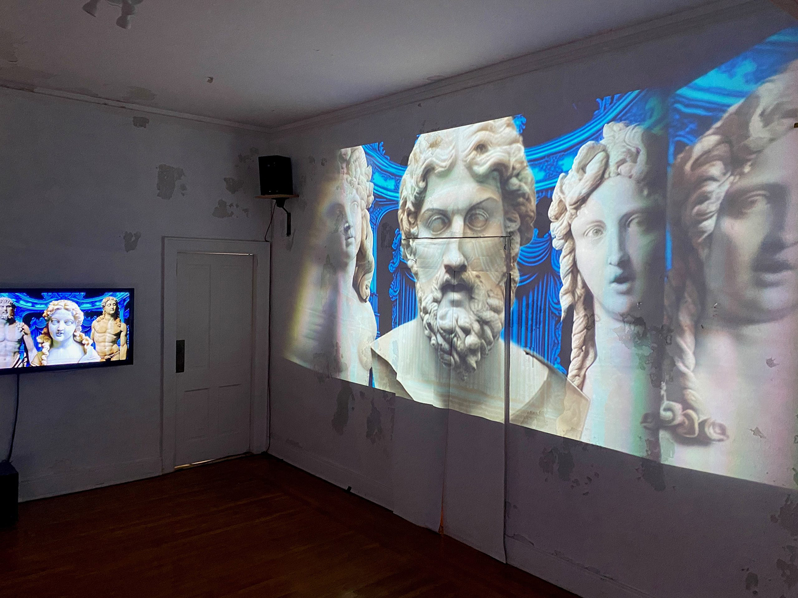 "All That is Seen and Unseen," an installation opera room view