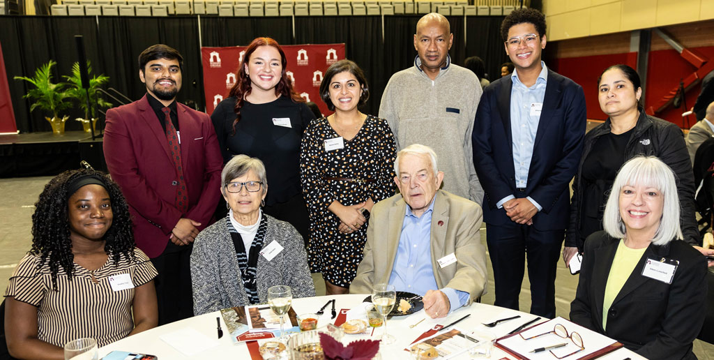 Donors and scholarship recipients