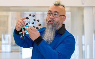 Breaking the Mold: Ramapo’s New Science Dean Mixes Chemistry, Mohawks and Mission