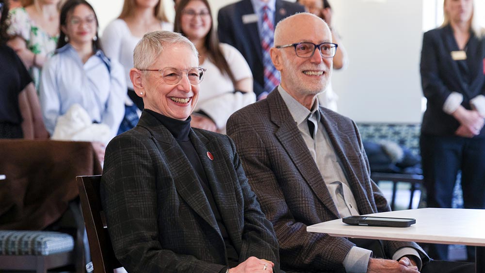 Inspired-by-Students-Vallerios_fall2025-home Susan and Nick Vallario smiling
