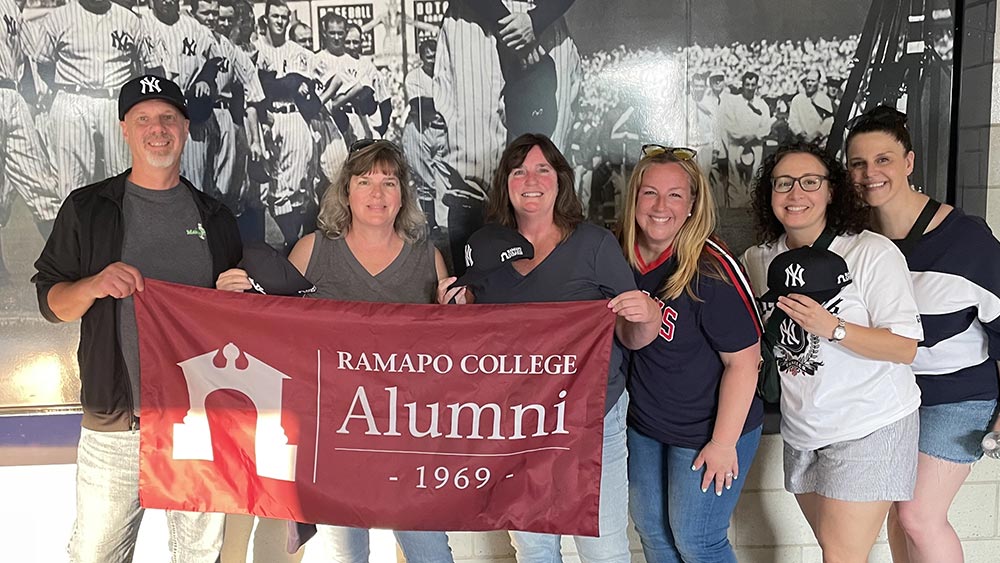 Out-and-about_fall2025-home Ramapo College Alumni at Yankees game