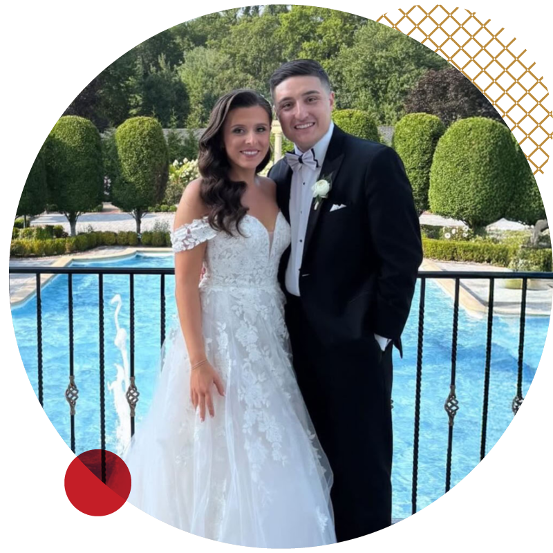 Santamaria Koehler married alumni couple