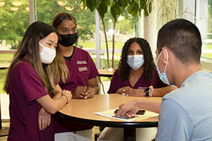 Ramapo College’s vaccine/booster clinic