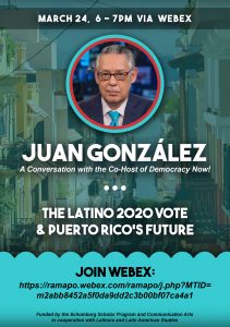 Flyer for Juan Gonzalez