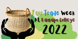 Graphic Announcing Ramapo College's Fair Trade Week