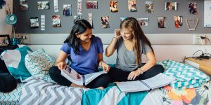 Ramapo College Overlook residence hall room