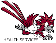 Health Services Roadrunner with doctors attire