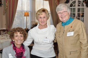 Retired faculty and staff enjoy time together as they are hosted by President Mercer at the Havemeyer House 1