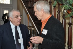 Retired faculty and staff enjoy time together as they are hosted by President Mercer at the Havemeyer House 4