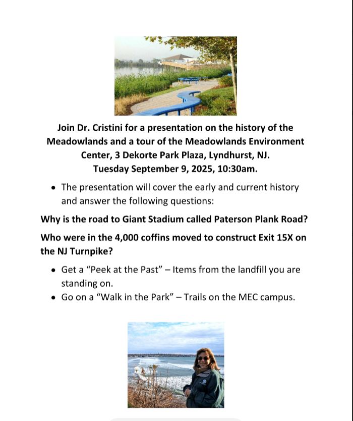 Meadowlands Enviornmental Tour September 9