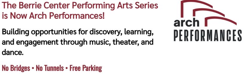 Berrie Center Arch Performances Invite