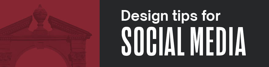 Design tips for social media - web banner